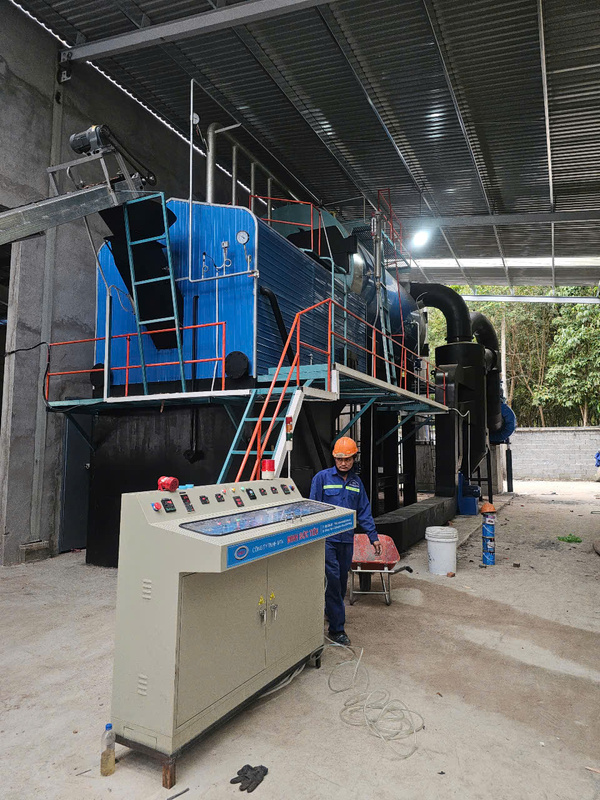 Thi công lắp đặt nồi hơi bán tầng sôi